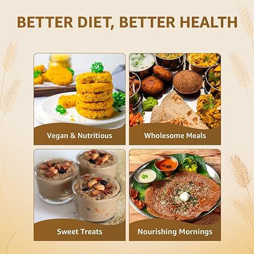 Sunrise Super Foods Sunrise Super Foods Foxtail (Kaon/Kang/Kangani/Kakum/Navani/korralu/Korra/Thinai) | Millets Wholegrains | Gluten Free Millet | Healthy Grains |