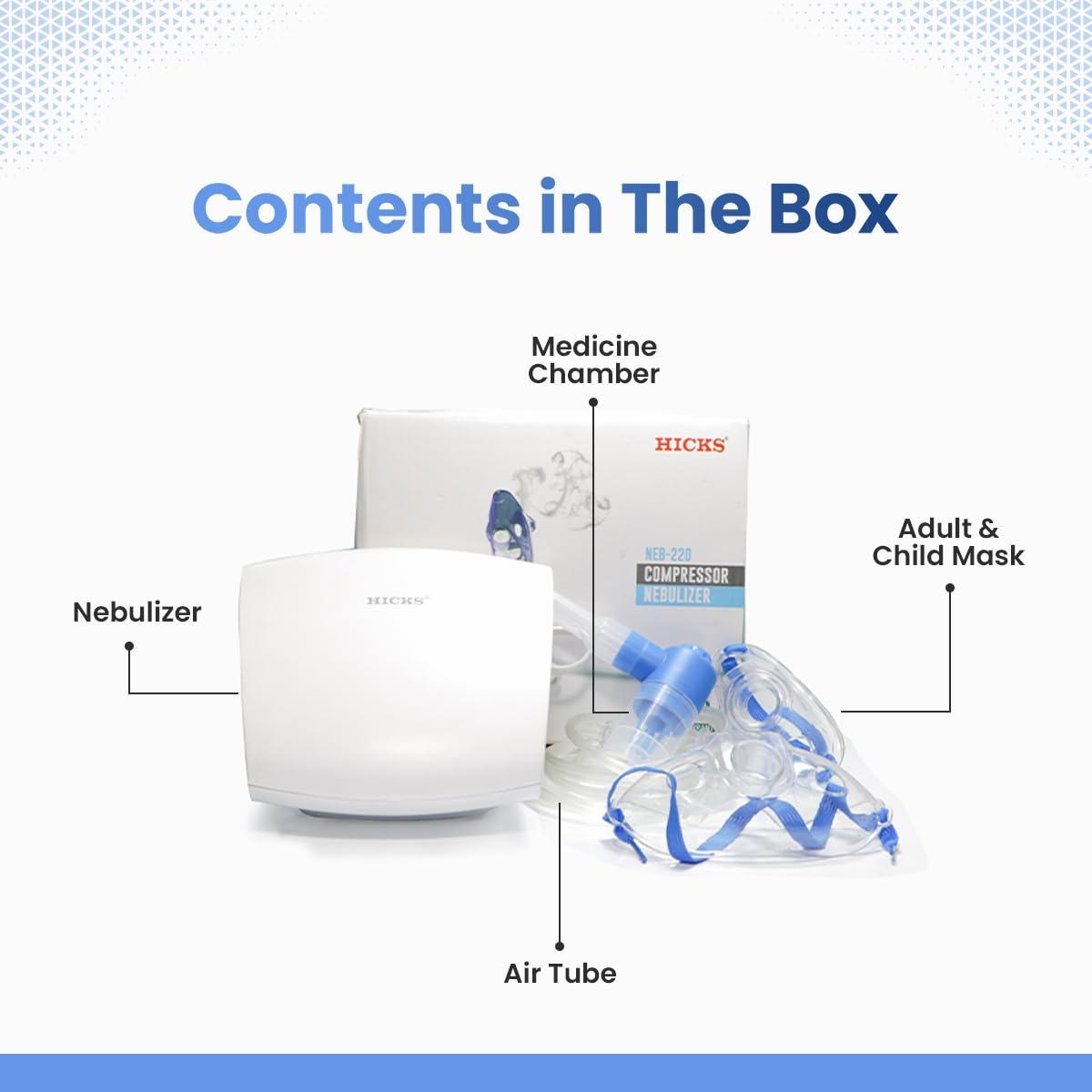 HICKS HICKS Nebucare Compressor Nebulizer (White)