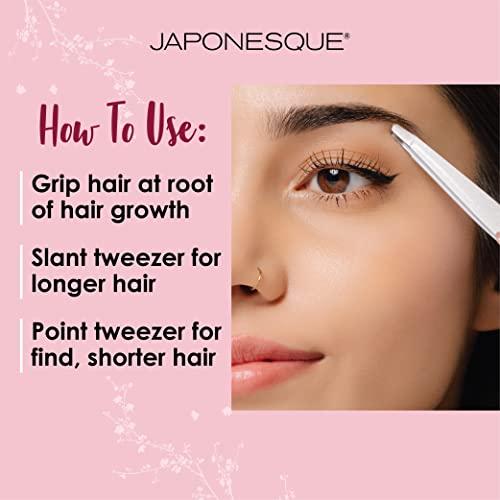 JAPONESQUE JAPONESQUE Japonesque Brow Perfecting Tweezer Duo, 1 oz.