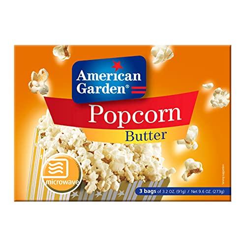 American Garden AG Microwave Popcorn Butter 10.5oz