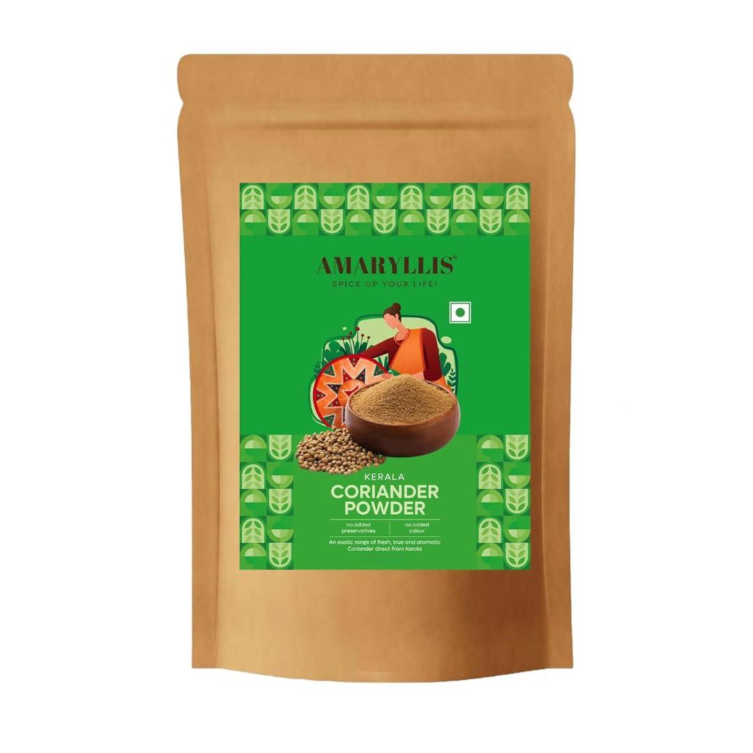 AMARYLLIS AMARYLLIS Corainder/Dhaniya Powder(Hand-Pounded), Natually Processed & 100% Organic with Zero Added Flavours & Colors(Chemical Free) | Rajasthan Special |250 grams