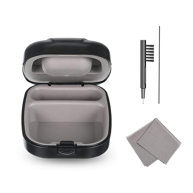 BOCOKO Universal Small Carry Case with Silicone Lining for PSAPs hearing aid