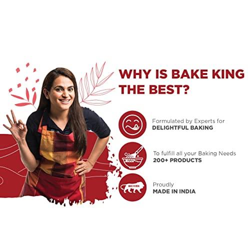 BAKE KING BAKE KING Ammonium Bicarbonate 100gm, Agent Biscuits Food Grade Hornsalt - Hartshorn Perfect for Baking (Cookies and Biscuits)