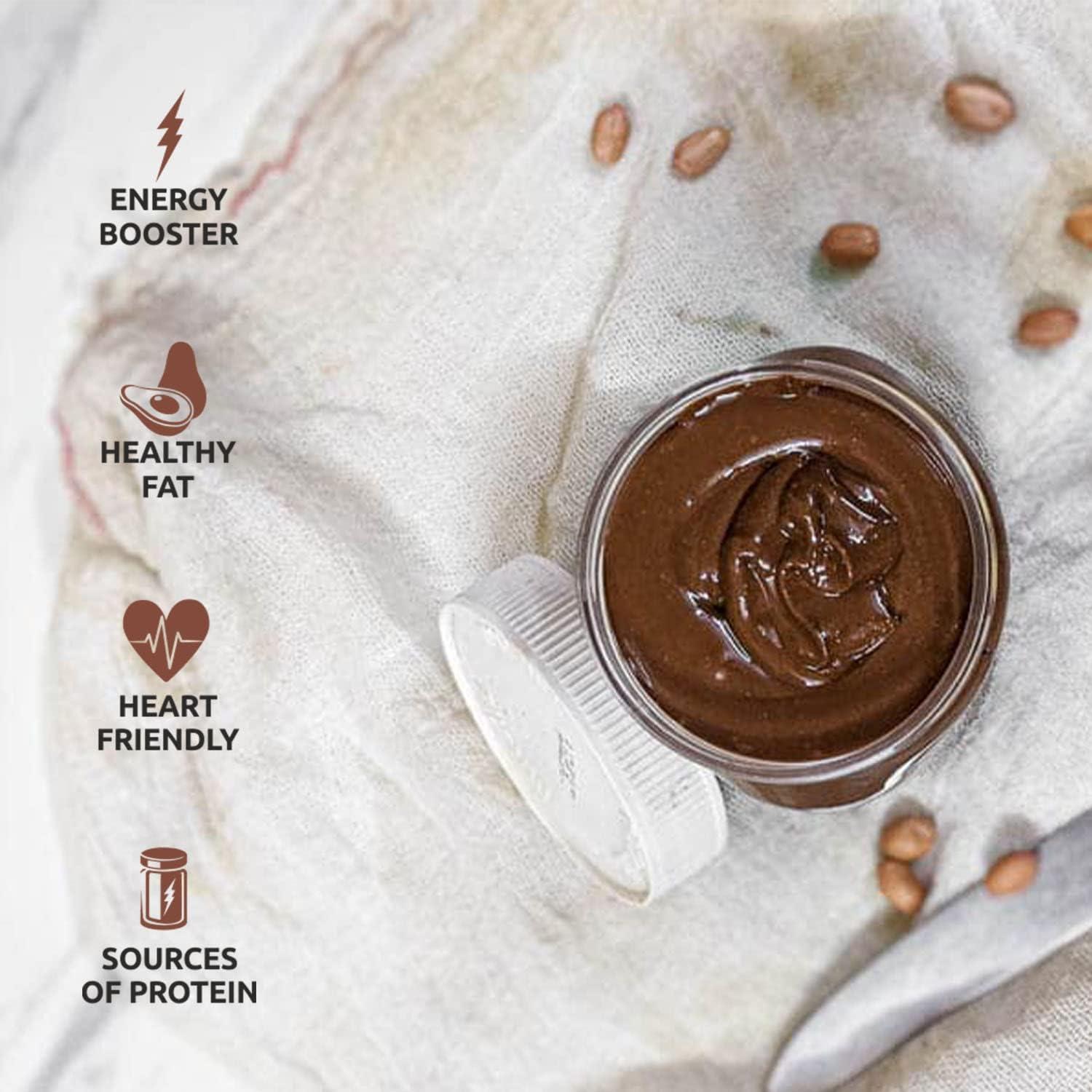 YUTRA YUTRA All Natural Peanut Butter, Unsweetened,Pure Roasted Peanuts, High in Protein Spread, Gluten- and Cholesterol-Free, Nut Butter 500 Gm(Na-Creamy+Na-Crunchy+Ch-Creamy)(Pack of 1)