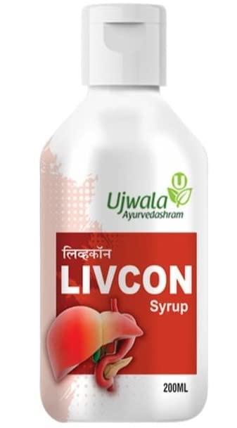 Ujwala Ayurvedashram Ujwala Ayurvedashram Livcon Syrup - 200Ml (Health & Weight Gain Syrup)