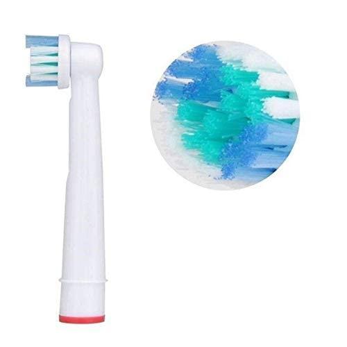 Hippie Hype Brush Heads Compatible with Oral-B Braun Electric Toothbrush, Replacement Heads for Vitality, Genius, Pro 1000