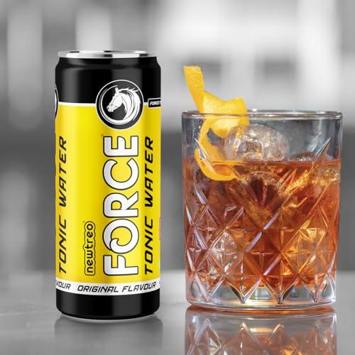 Newtreo Newtreo Tonic Water | Strong Quinine | Indian Tonic | Original Flavour | Pack of 6 x 250ml cans | 100% Recyclable cans