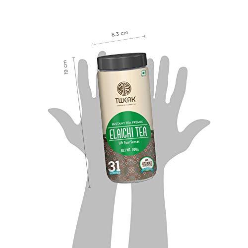 C.B.Shah & Co. TWEAK Instant Tea premix with Cardamom 500g x 2 jars