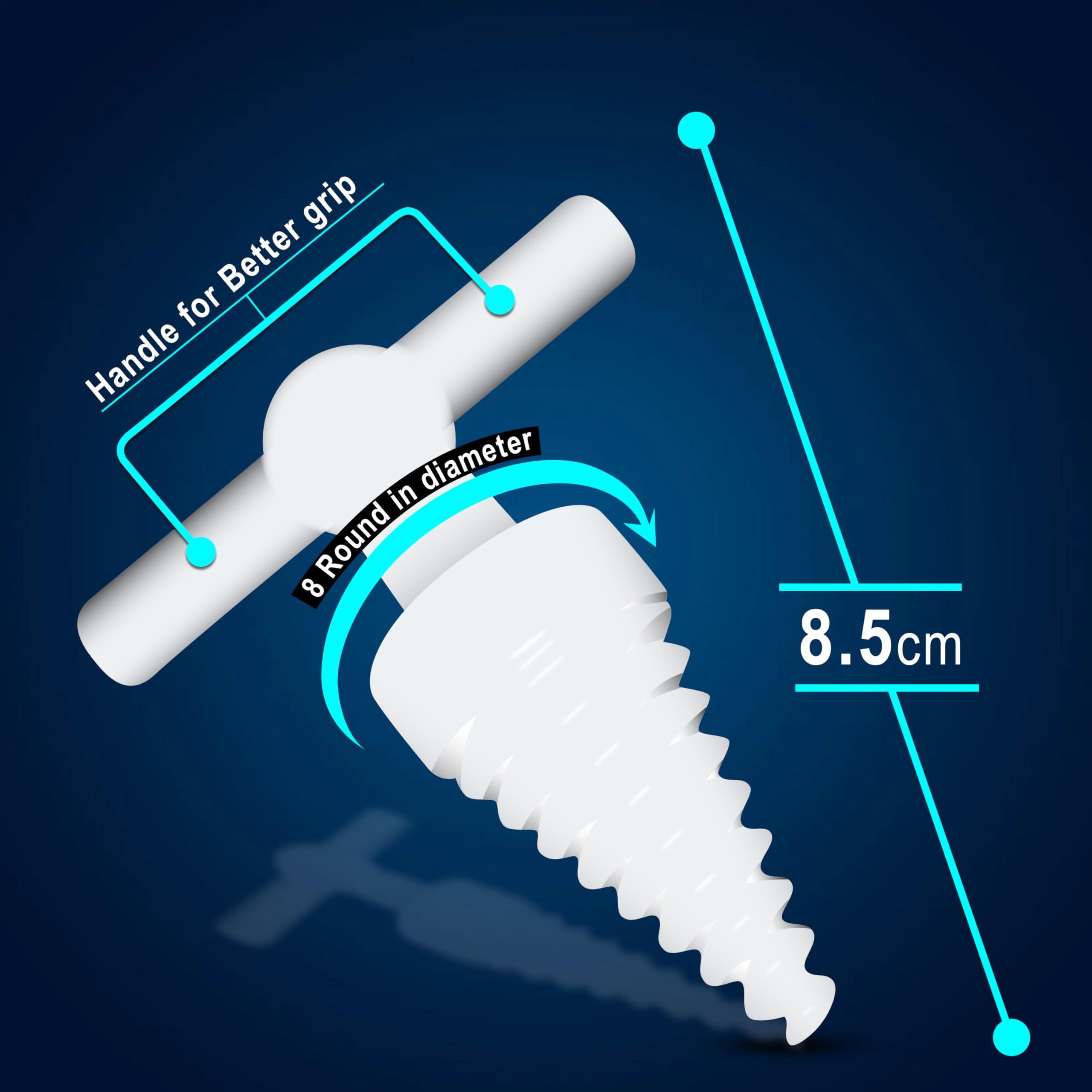 otica OTICA Emergency Mouth Opener For Anaesthesia Purpose (4), White