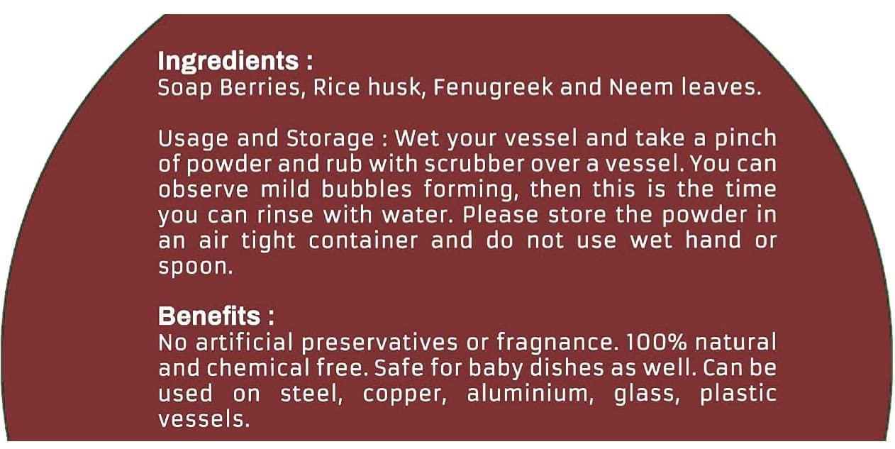 KAF Organic Dish Wash Powder, 1kg