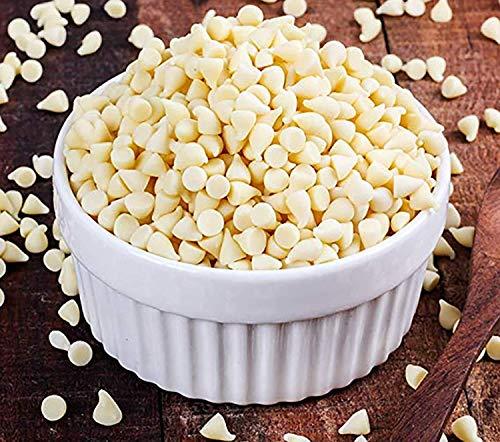 CCDS CCDS Compound White Chocolate Gourmet Chips for Baking and Garnishing Cakes Cookies