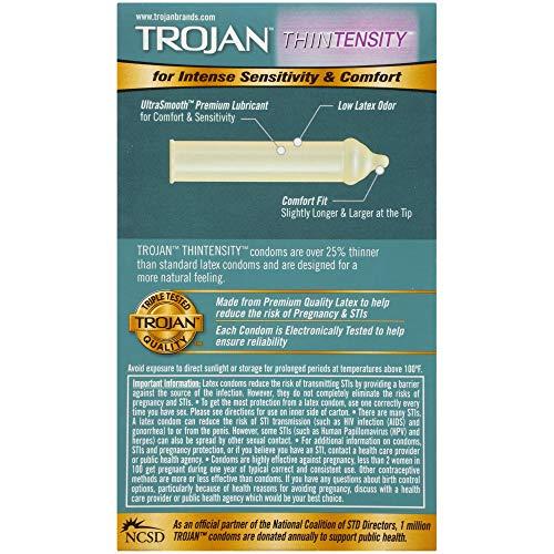 Trojan Trojan Sensitivity Thintensity,12-count