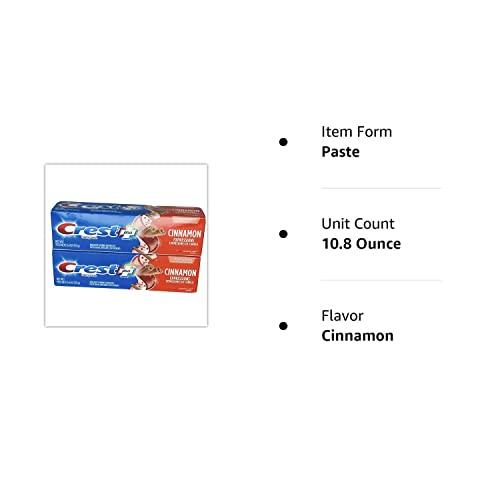 Crest Crest Plus Complete + Whitening Cinnamon Rush Expressions 5.4 oz 2 Boxes