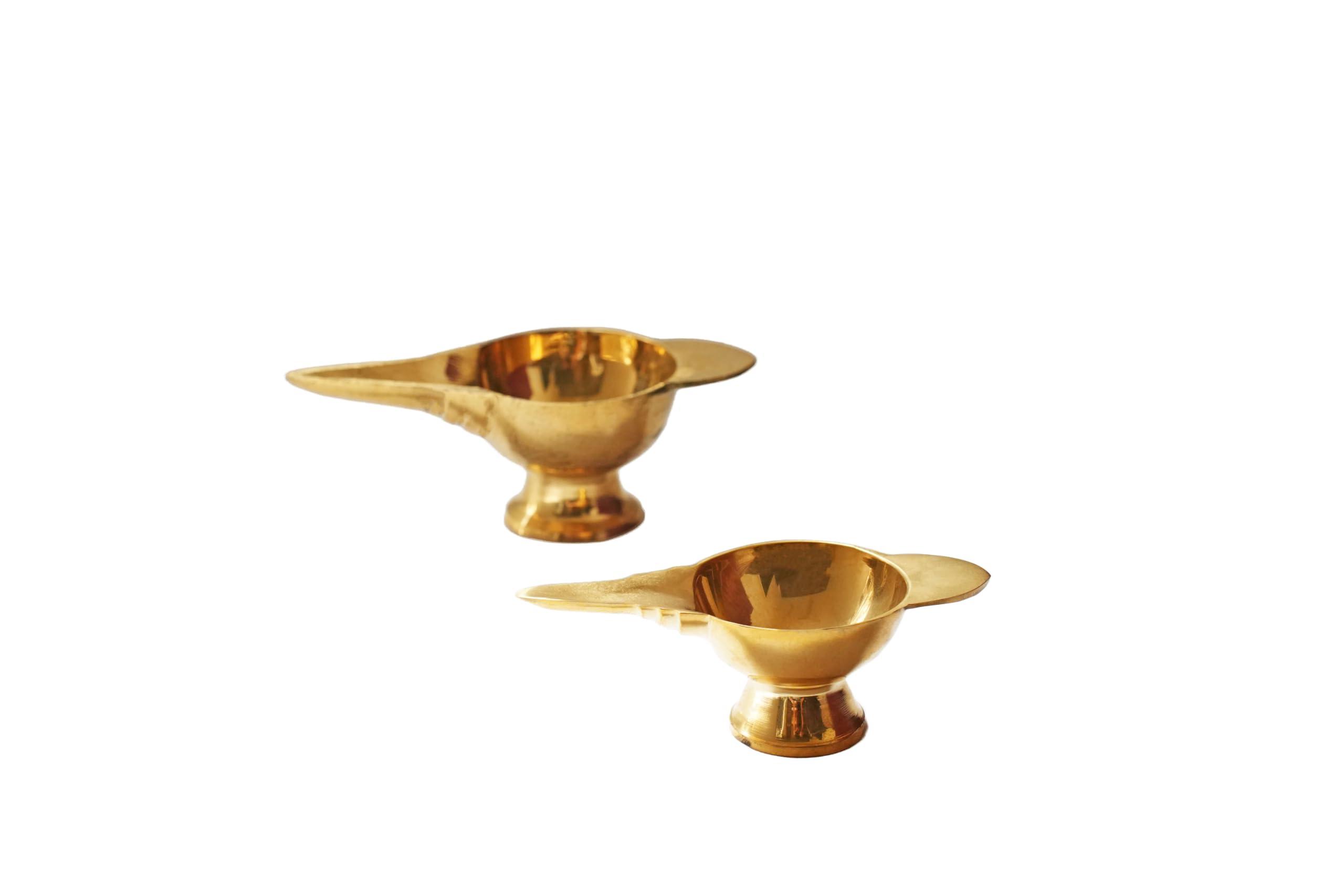 GOT BULL GOT BULL Gotbull Brass Nasya Karma Set(Small + Large Set)