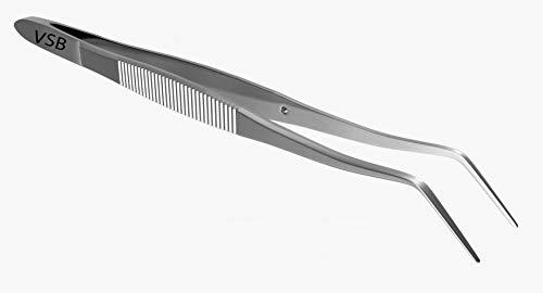 AJS VSB-Special Dental Tweezer 6 Inch Stainless Steel Pack of 1 Pieces