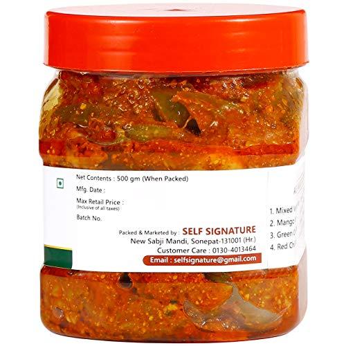 Self Signature Self Signature Mango Pickle Keri Ka Achaar (500 gm)