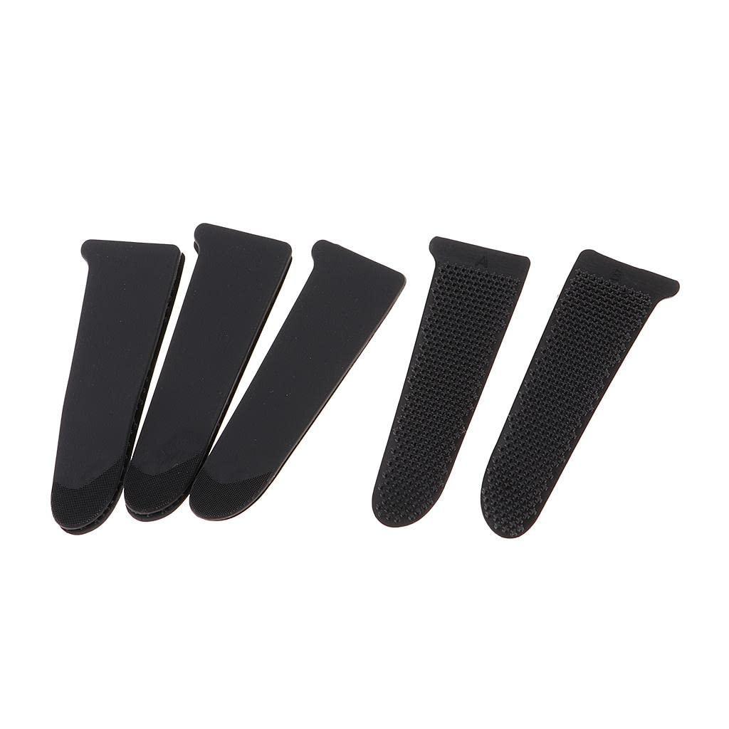 CALANDIS CALANDIS 4 Pairs Adjustable Sleeve Cuff Tab Hook Loop Tape Clothing Accessories E