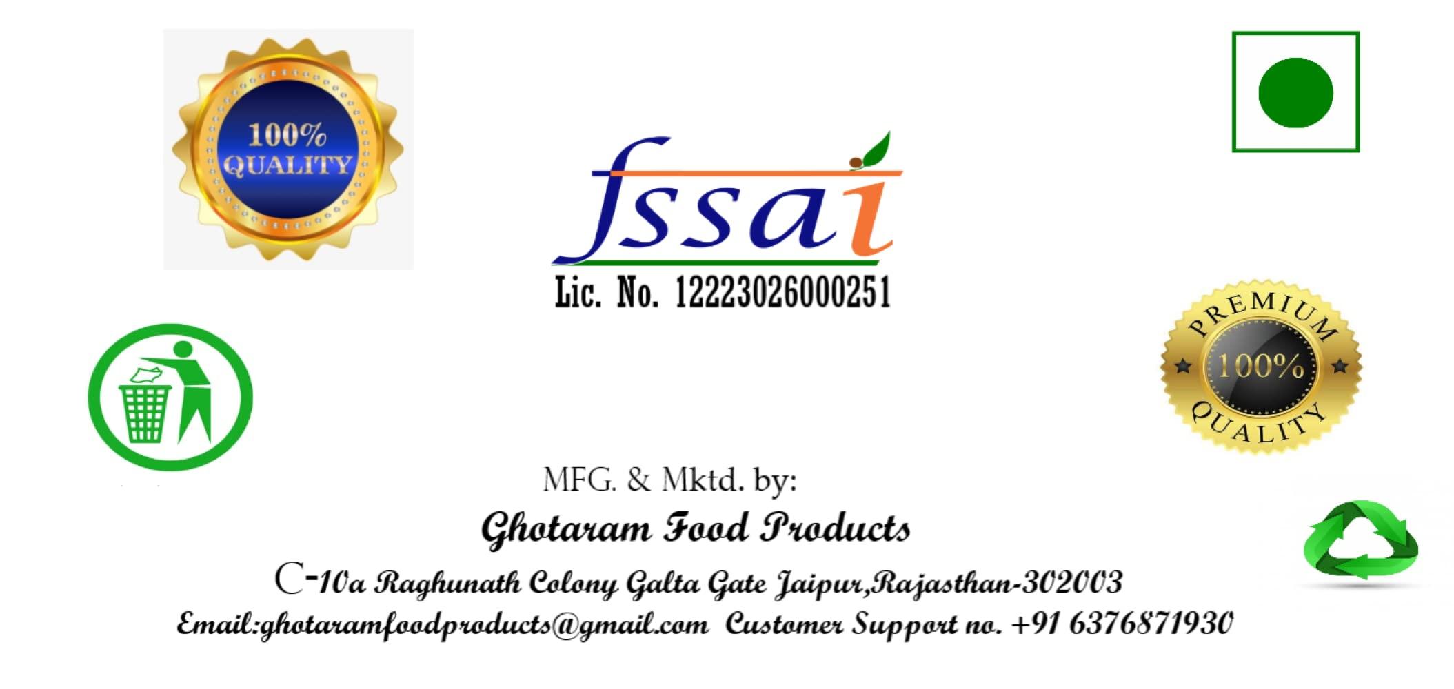 GHOTARAM GFP Namkeen Farshan Ratlami Sev/Besan Bhujia Long Sev Snack/Ratlami Namkeen Sev/Indore's Famous Ratlami Sev Crispy & Crunchy Snack from the Heart of Madhya Pradesh-1Kg*3Pack