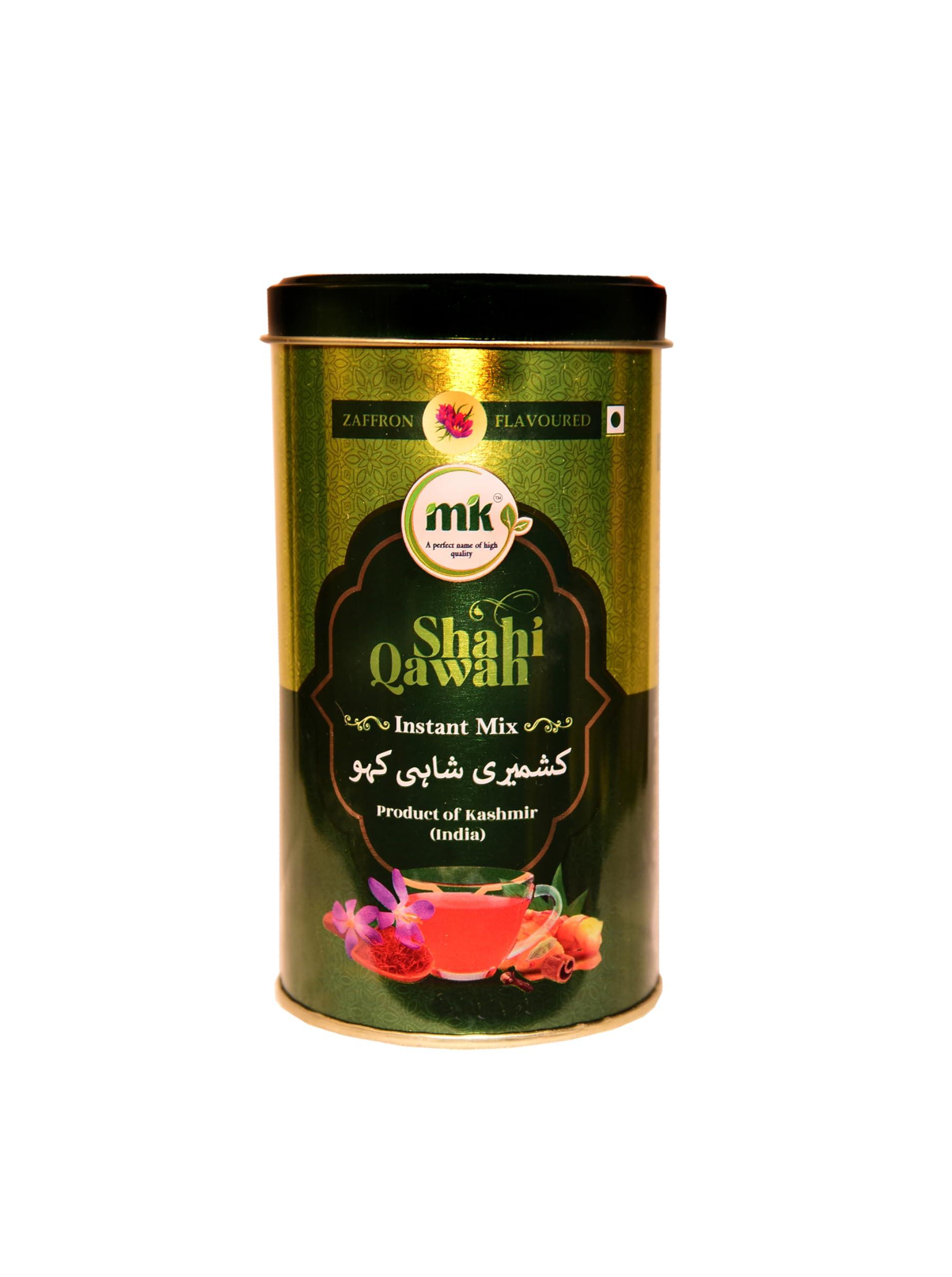 KASHMIR HARVEST HUB Kashmir Harvest Hub Kashmiri Shahi Kahwa (Qawah) - 150g | Instant Mix |Pure Herbal Tea | Detoxifies Body | Natural & Premium (Pack of 1)