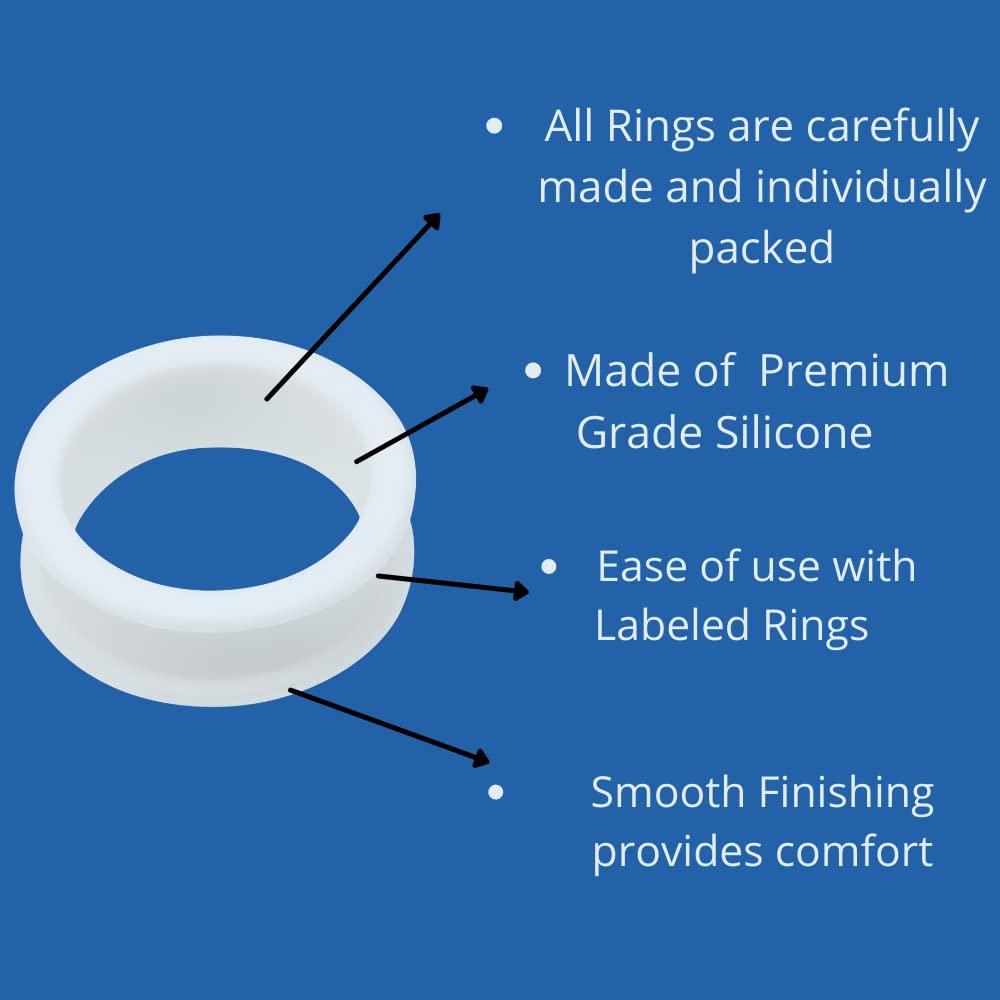 Phimostretch Phimostretch Phimosis Stretcher Rings Kit; 20 Rings (3 mm to 38 mm)