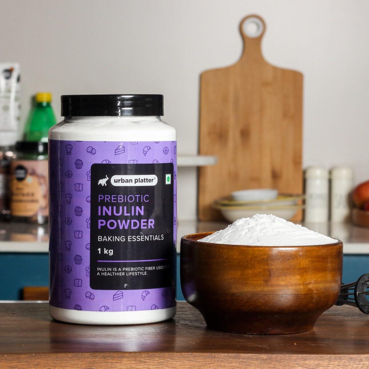 urban platter Urban Platter Inulin Powder, 1Kg [Fructo Oligo Saccharides, Prebiotic & Rich in Fiber, FOS]