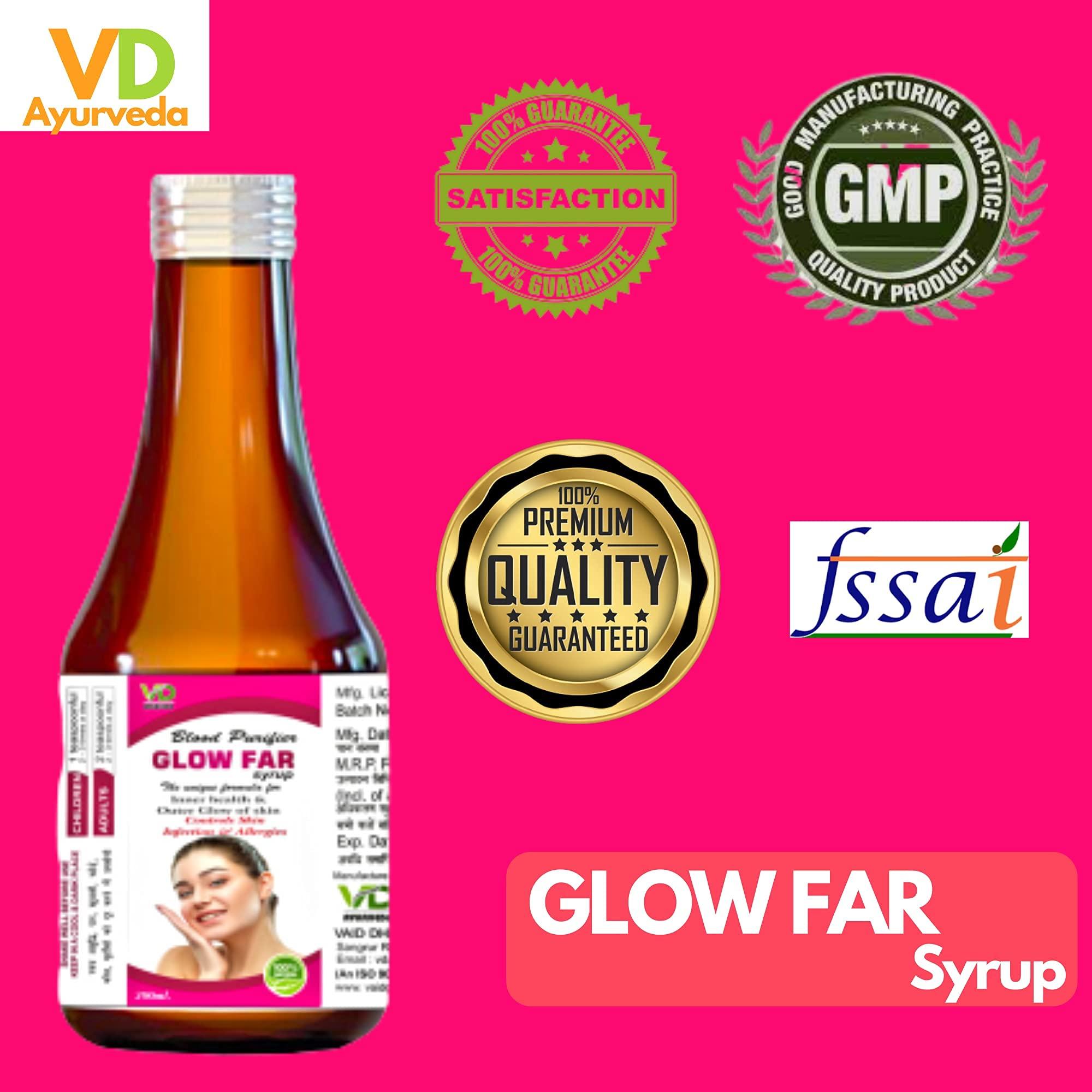 VD Ayurveda VD Ayurveda Glow Far Syrup | Blood purifier