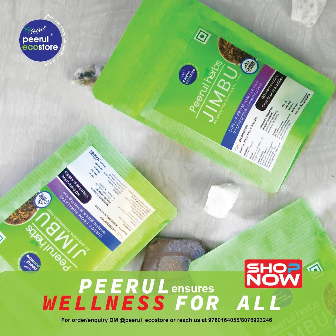 peerul Jambu (Pahari Jimbu/Faran) Pure and Natural dried herbal spice and seasoning for cooking (25 gm: pack of 1))