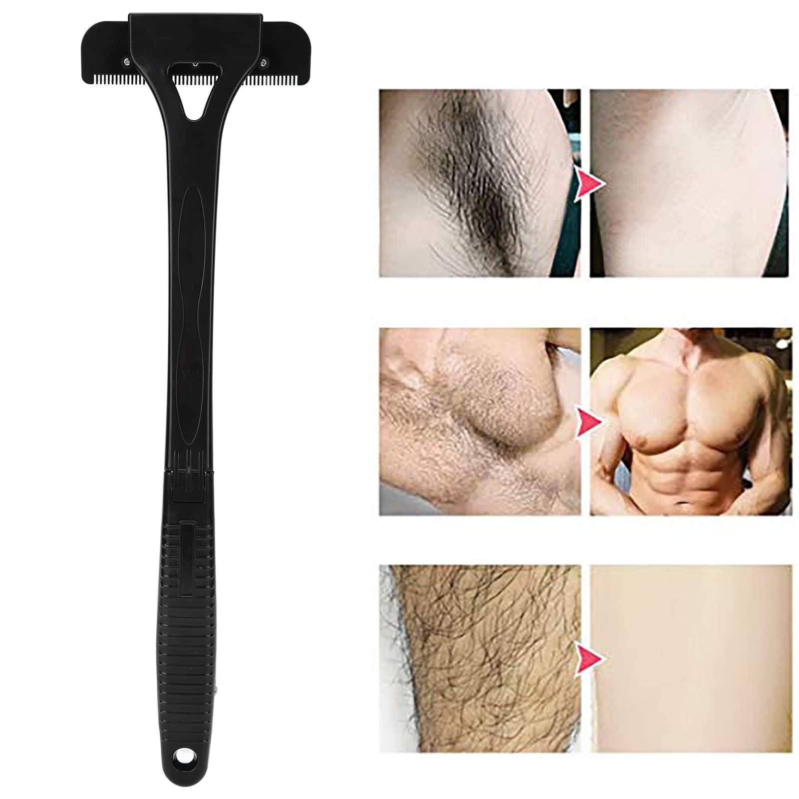 CAFL Manual Back Blade, Back Hair Shaver Quickly Remove Lightweight Painless Easy To Store for Bathroom
