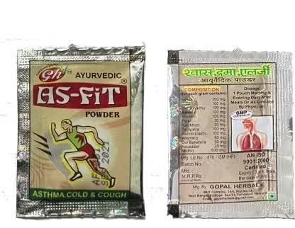 Generic Ayurvedic AS FIT joint pain relief powder pack of 98