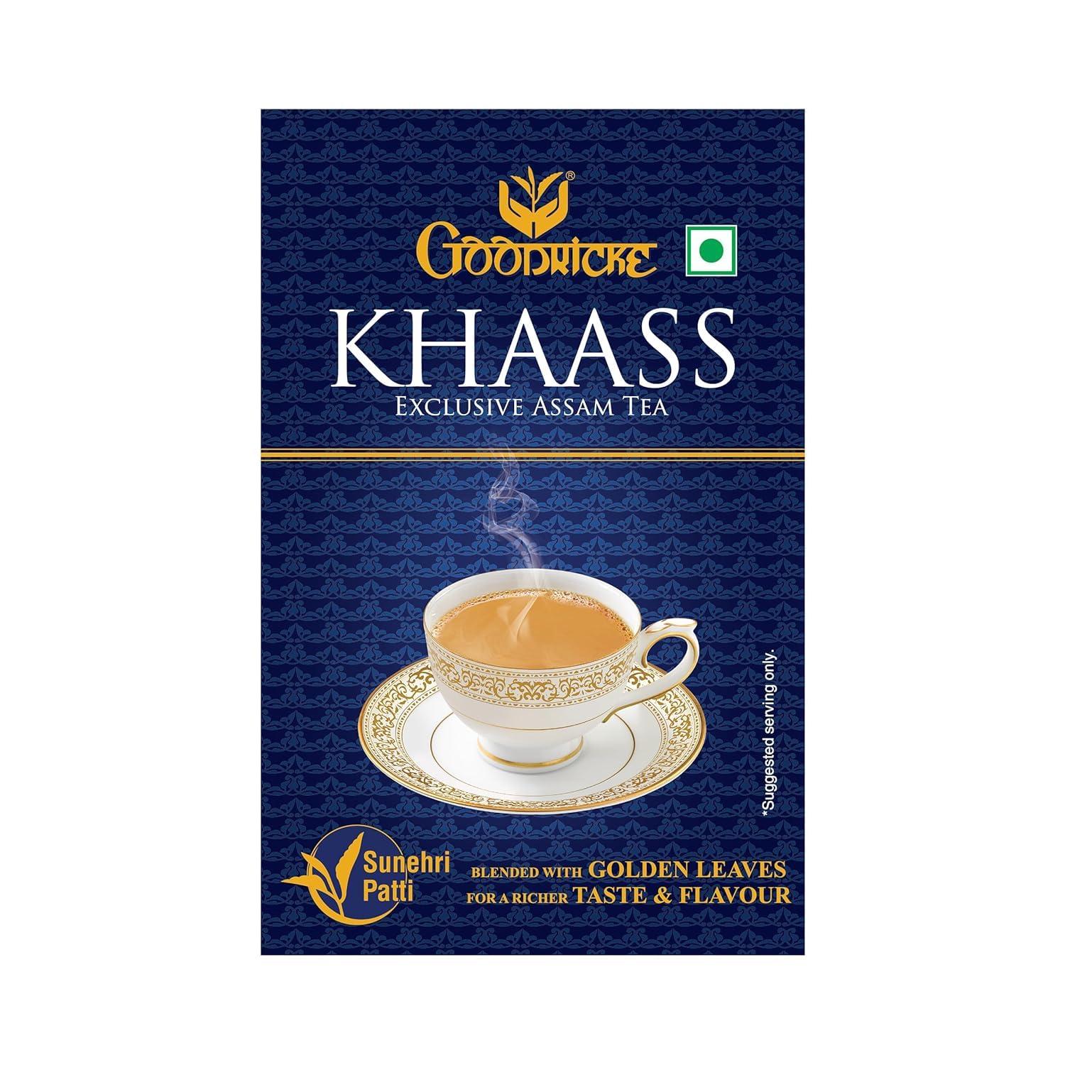 GOODRICKE GOODRICKE Khaass Assam, Loose Leaves Ctc Tea - 250 Gm | Richer Taste & Flavour | Iresistible Aroma
