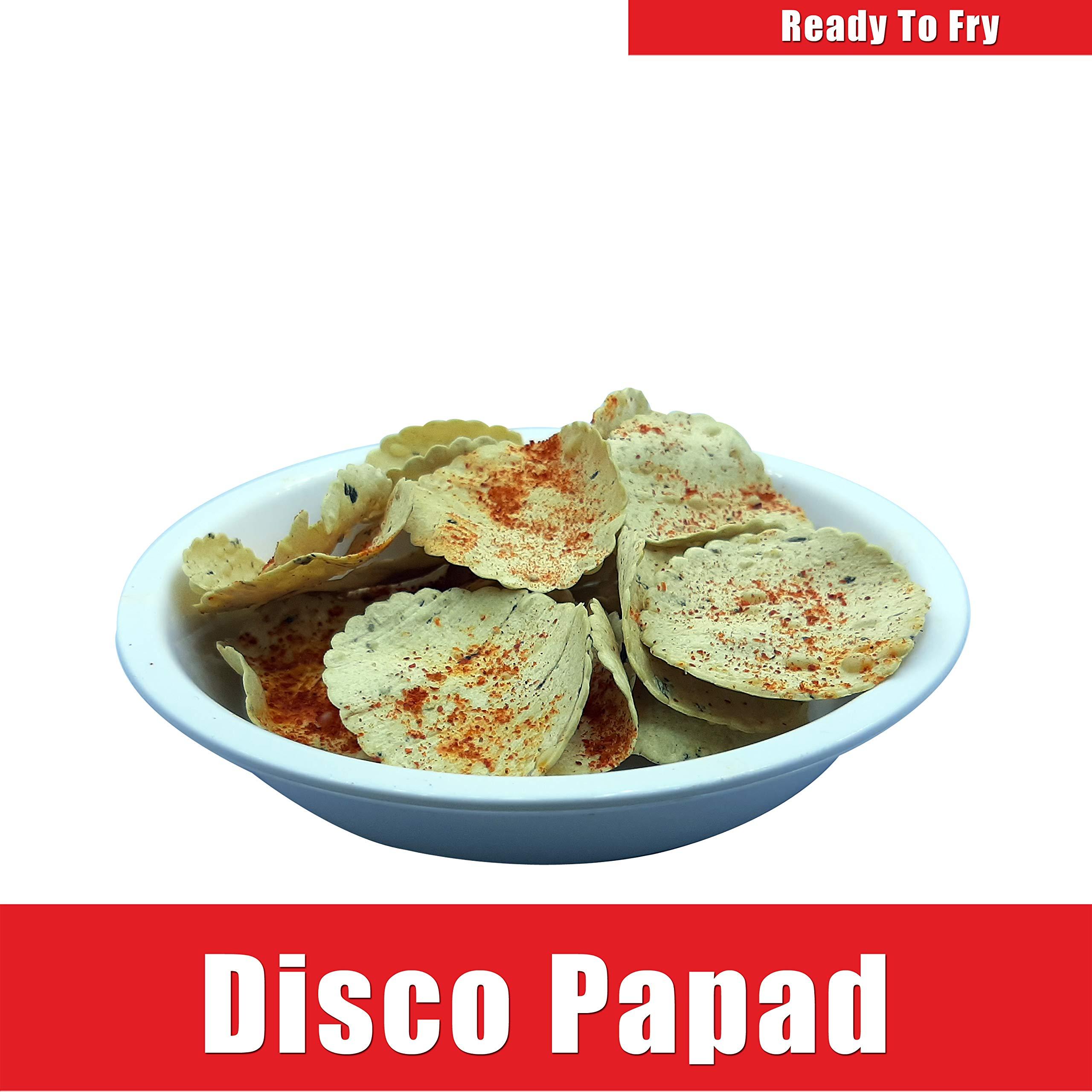 Yuvraj Food Product Yuvraj Food Product Papad Mini Disco coin size papad go for ready To Fry 1 kg pack