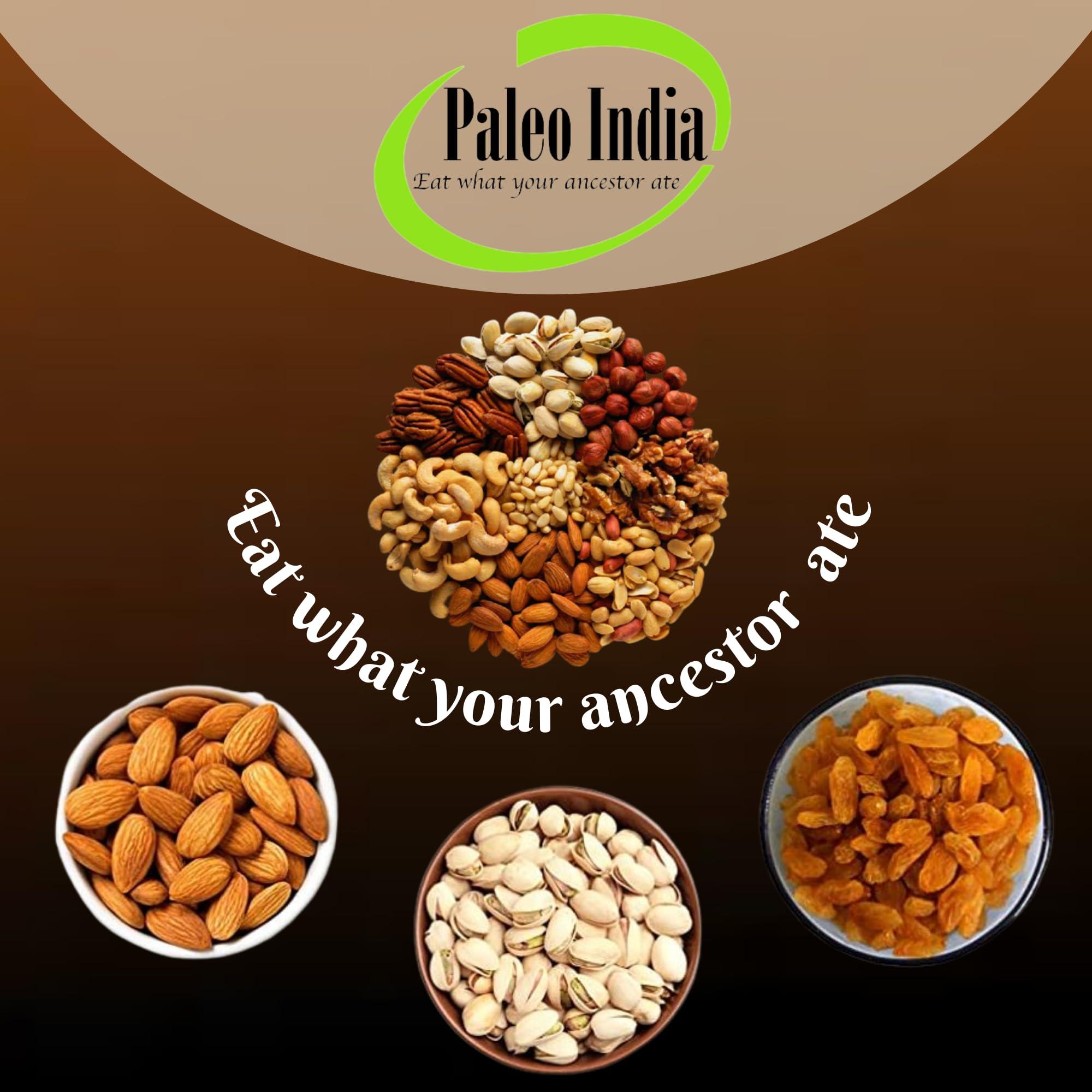 Paleo India Paleo India 400gm Gurbandi Almonds| Gurbandi Badam| Gurbandi Choti Badam Giri| Healthy Snacks| Dry Fruits and Nuts |High in Fiber| Almond Giri| Desi Badam Giri