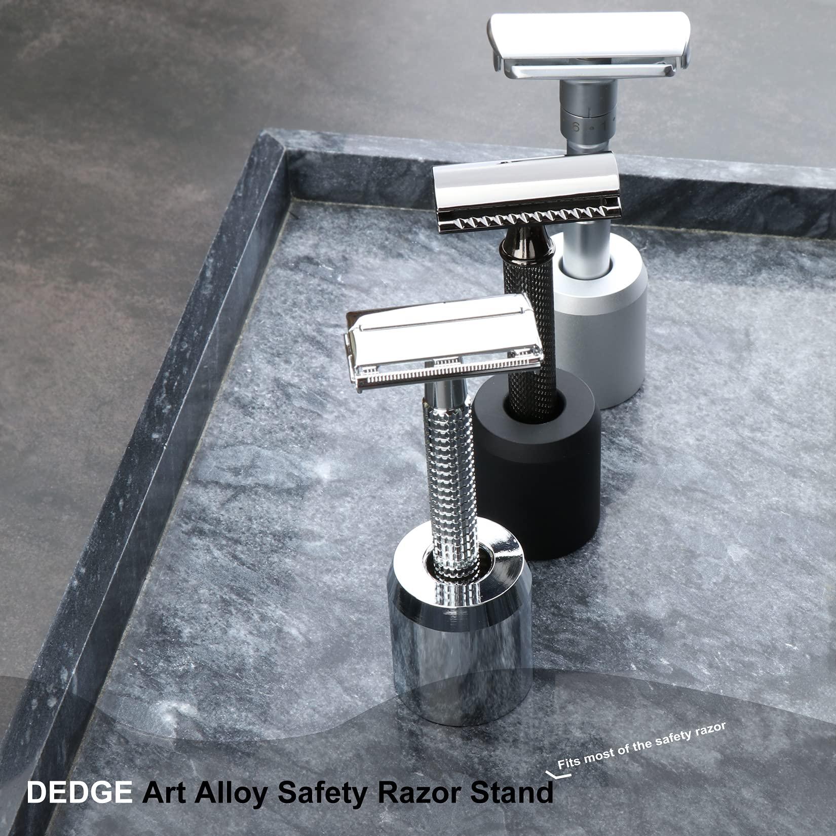 DEDGE Dedge Alloy Safety Razor Holder Stand for Safety Razor (Razor not included)