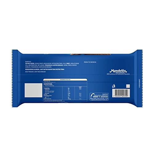 Oreo Oreo Crispy & Creamy Double Choco Dutch Cocoa Wafer, Bule & Brown, Small, 140.4 g