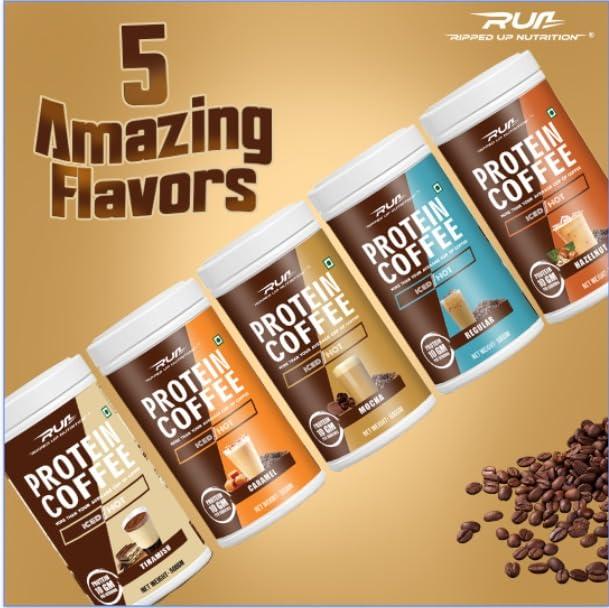 Ripped Up Nutrition Ripped Up Nutrition- Protein Coffee (Caramel, 500gm)