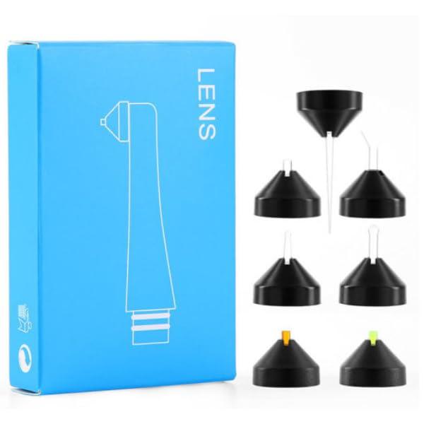 Generic Dental Tool Magnetic Light Cure TIps/Curing Composite Resins Into Class 2 Cavity Prepration which are in tight contact (1 Pk /7 Pcs)