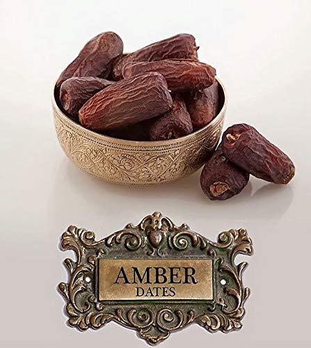 Aromatic La Aromatic Amber Dates - Premium Dates from Madina, Saudi Arabia - 500g