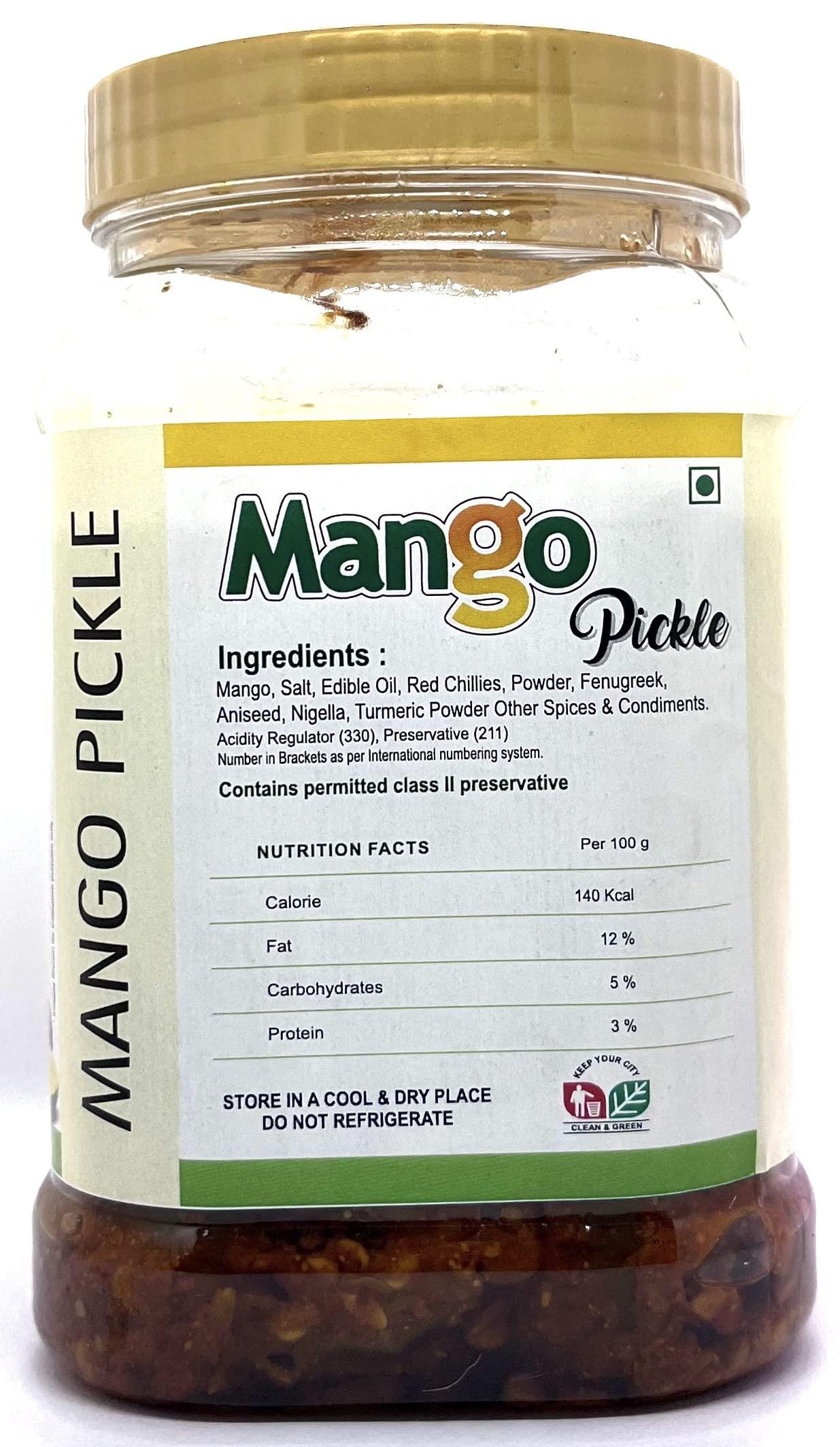 gangawat gangawat Mango Pickle (800GRAM) Aam Ka Achar.