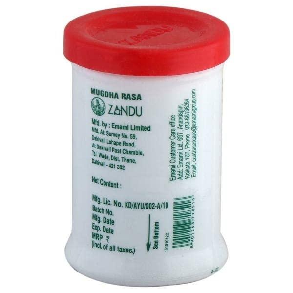 eVasavamba eVasavamba | Zandu - Mugdha Rasa | Mercury Tablet | Parad Tablet | Parad Tikdi | Parad Goli | For Grains & other Food items Preservation from Pests | Big Size, 60 Tablets (60 Tablets x 3 Pcs)
