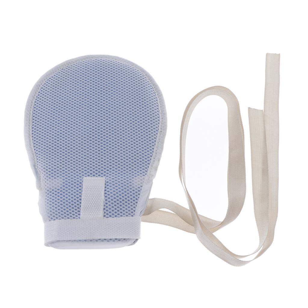 Generic Losa 2Pc Finger Control Mitt Hand Restraints Protector Mittens Gloves Safety Palm