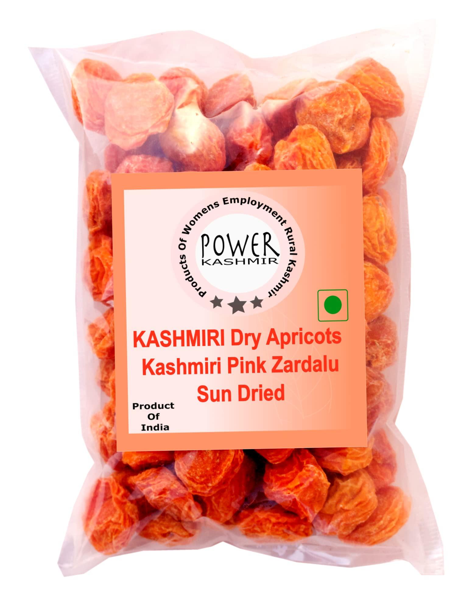 Power Kashmir Power Kashmir Sun Dried Apricots, Pink Kashmiri Apricots, Kashmiri Zardalu (1)