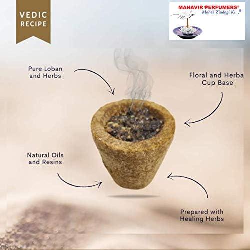 MAHAVIR PERFUMERS MAHAVIR PERFUMERS Balaji Enterprises Singapore Loban Cup Dhoop (Pack of 12)