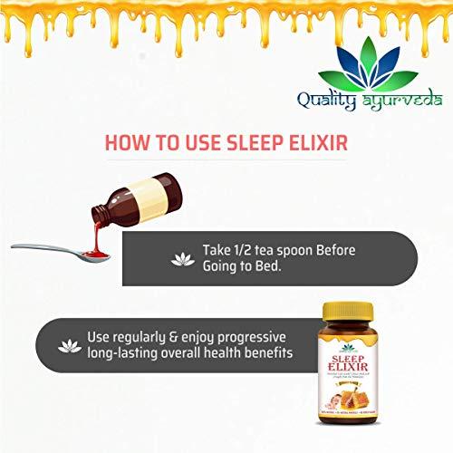 Quality Ayurveda Quality Ayurveda Sleep Elixir Raw Honey With Pink Himalayan Salt For Better & Sound Sleep Pack of 3