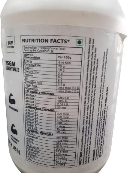 At nutrition CSL Beast Fuel Gainer (Chocolate, 2.2lbs) Pack of- (Chocolate, 1)