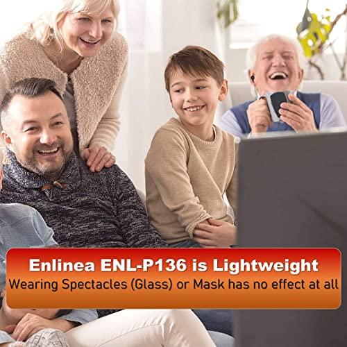 Enlinea Enlinea ENL-P136 Pocket Hearing Aid Machine For Ear Old Age | Suitable For Mild To Moderate Hearing Loss (Pack of 1)