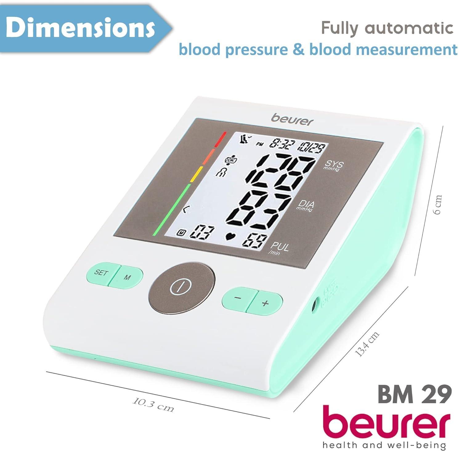 Beurer Beurer BM 29 Fully Automatic Digital Upper Arm Blood Pressure Monitor with Resting Indicator