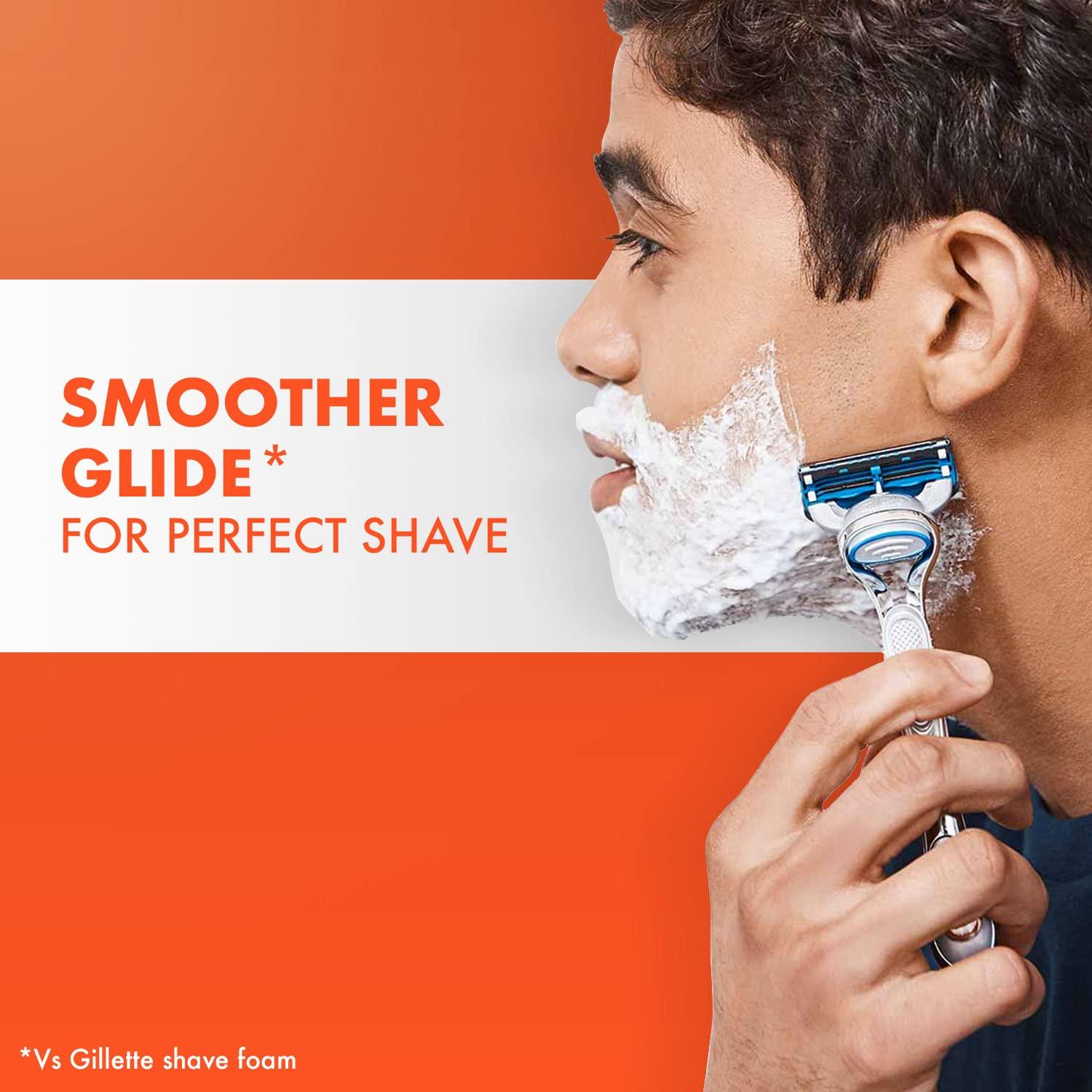 Gillette Gillette Pro Shaving Gel Aqua Hydrating With Shea Butter-195 Ml & Classic Sensitive Shave Foam - 418 G (33% Extra)