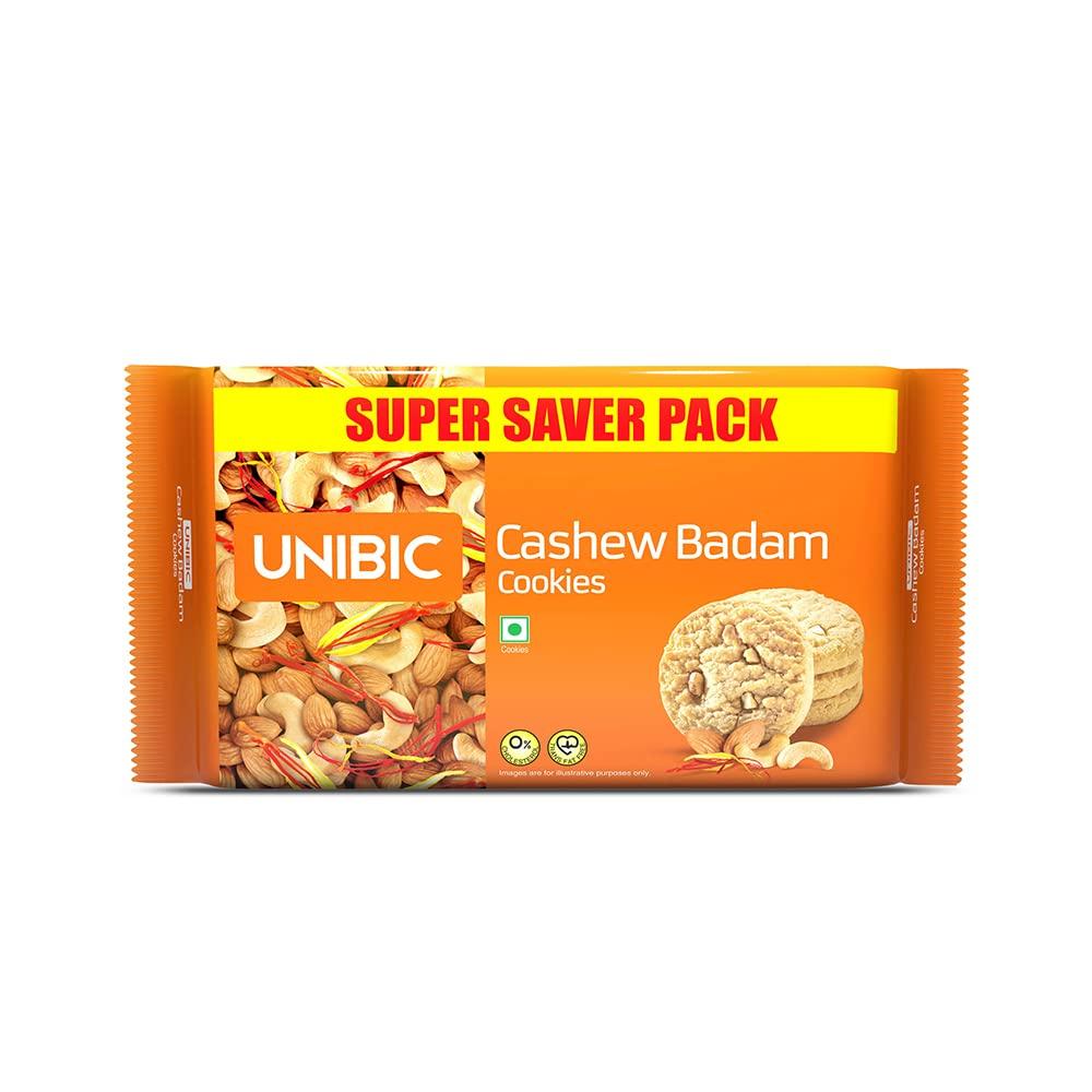 UNIBIC FOODS Unibic Cashew and Choco Chip Cookies Combo, 500g x 2