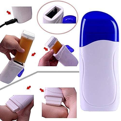 M.S TRADERS M.S TRADERS Women Wax Warmer Hair Removal Roll On Wax & Heater Machine With Roll-On Wax Refill Cartridge Hair Removal Waxing Kit -180 Ml(Multicolor)