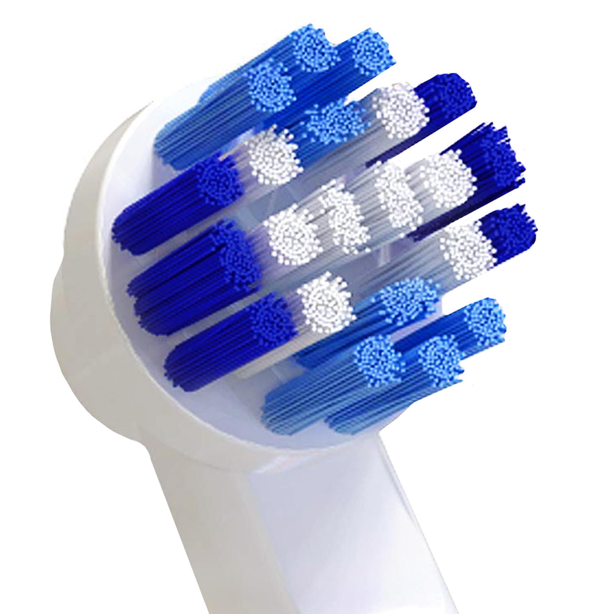 Alayna Replacement Toothbrush Heads Compatible with Oral B Braun- Pack of 4 Professional Electric Toothbrush Heads- Precision Refills for Oral-b 7000, Clean, OralB Pro 1000, 9600, 500, 3000, 8000, Plus!